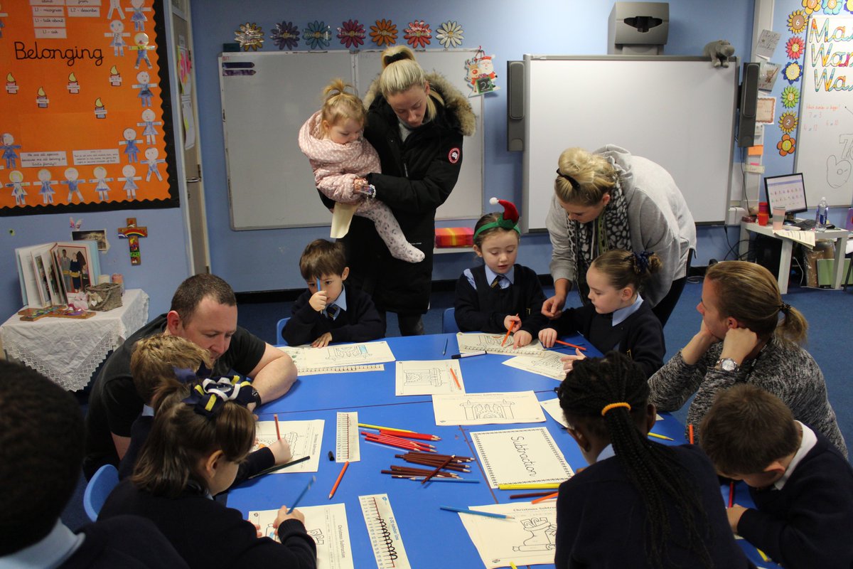 StSebastiansPri's tweet photo. #Sebsy1 working on Christmas addition and subtraction. #Sebsmaths #LCQM #mathsbreakfast https://t.co/ipYXL6SM1R