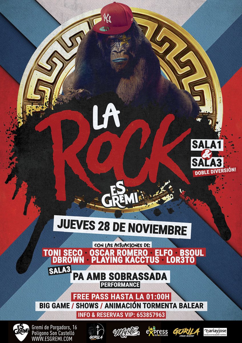 Este jueves... ¡La Rock! <a href="/esgremi/">Es Gremi</a>