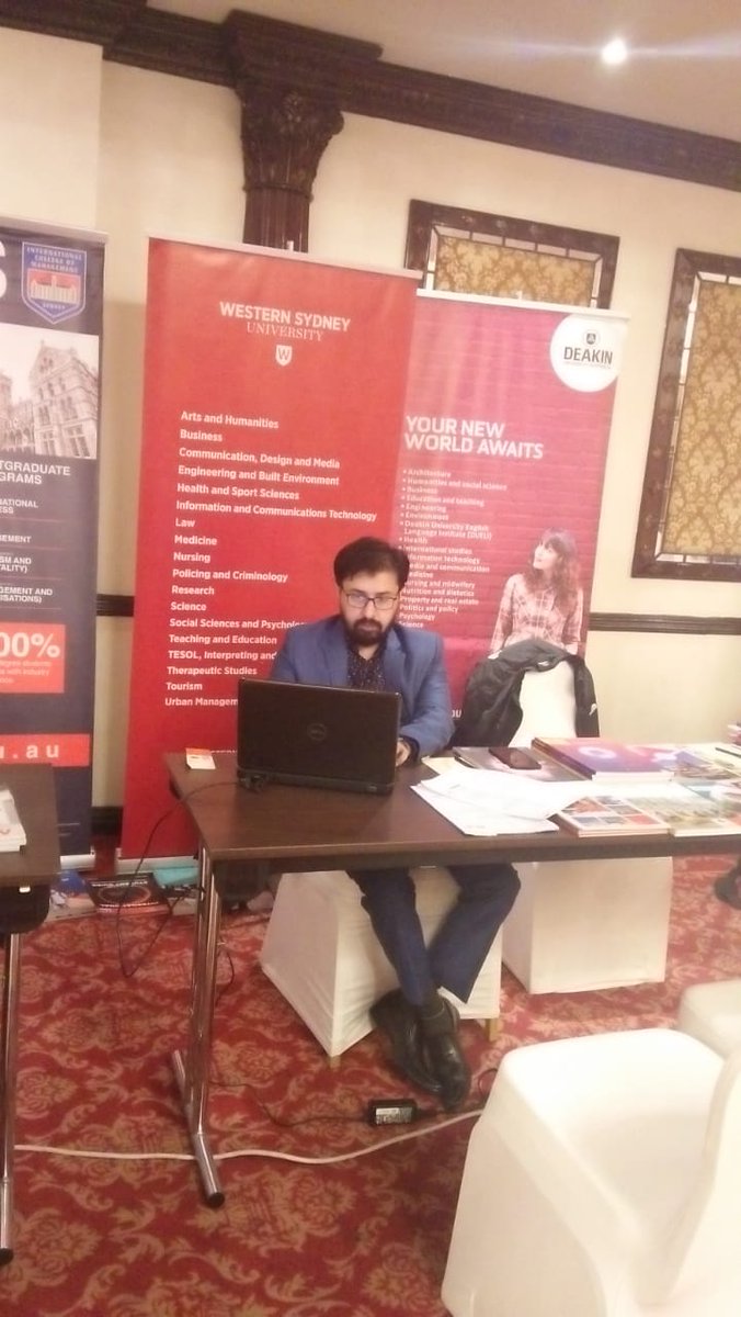HRInternationa5's tweet photo. HR LAHORE EXPO 2019 
Study in Australia, UK, Canada, UAE and MALAYSIA 
Visit our expo on 26th n 27th November PC Hotel Lahore!! https://t.co/ZGVQ83o4jQ