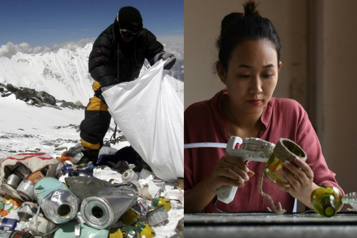 AciCastelloRD's tweet photo. Il governo nepalese ha organizzato quest'estate un'operazione di pulizia sull'Everest, la discarica più alta del mondo. Scopri di più leggendo l'articolo pubblicato su @greenMe_it👉 https://t.co/evdDbpz5ZY https://t.co/4qpBBs2uhh