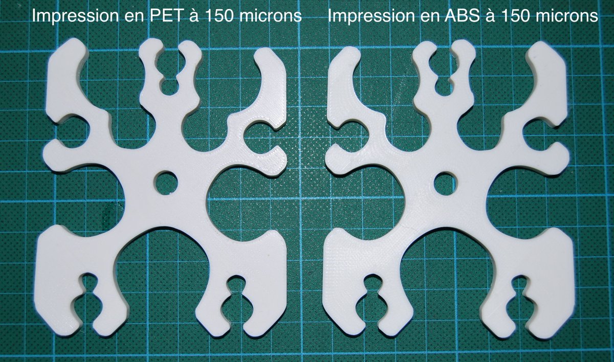 PierreiFab3D's tweet photo. Nouveau projet et client iFab3D - conception d'un support de tube pour anesthésie pour le milieu médical. Impressions en PET et ABS. Conception of an anesthesia tube support intended for the medical environment. #médical #medical #impression3d #3D #3Dprinting #hopital #chirurgie https://t.co/nQt53uim3P