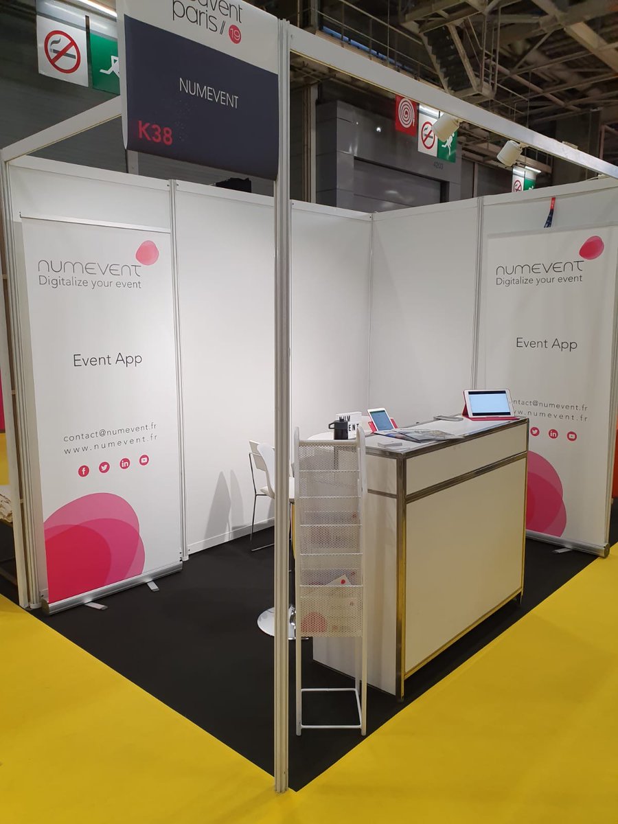 [ <a href="/heaventparis/">Heavent Paris</a> ] Nous sommes en place sur le Salon #Heavent à Paris à la Porte de Versailles ! 

Nous vous attendons nombreux sur le stand K38. 

#eventapp #evenementiel #digital