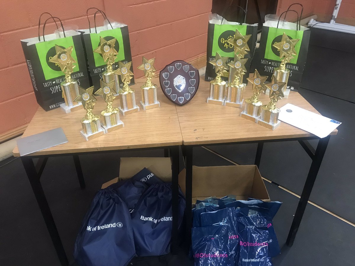 businessmadefun's tweet image. We are all set up and waiting for students and teachers to arrive @bstaireland @jct_Business thank you to @Good4UNutrition @bankofireland @itsligo @macneanhouse @LoughKey for your very generous support