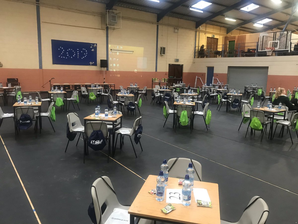 businessmadefun's tweet image. We are all set up and waiting for students and teachers to arrive @bstaireland @jct_Business thank you to @Good4UNutrition @bankofireland @itsligo @macneanhouse @LoughKey for your very generous support