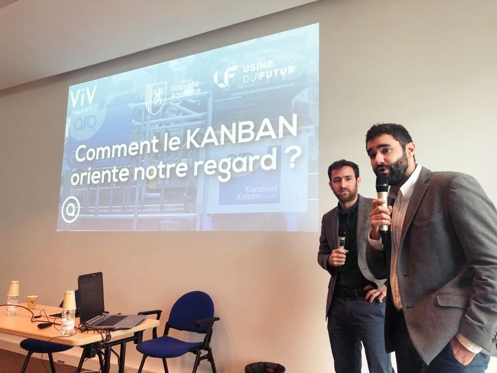 aiokarakuri's tweet photo. [🏭] How does the #kanban direct our attention?

Conference at @vivindustry right now, as part of the #leantour with @INST_LEANFRANCE! Our team explained what we do best- living and learning from our experiences on the floor.

#live #vivindustry #lean https://t.co/iDt4MmT9NO