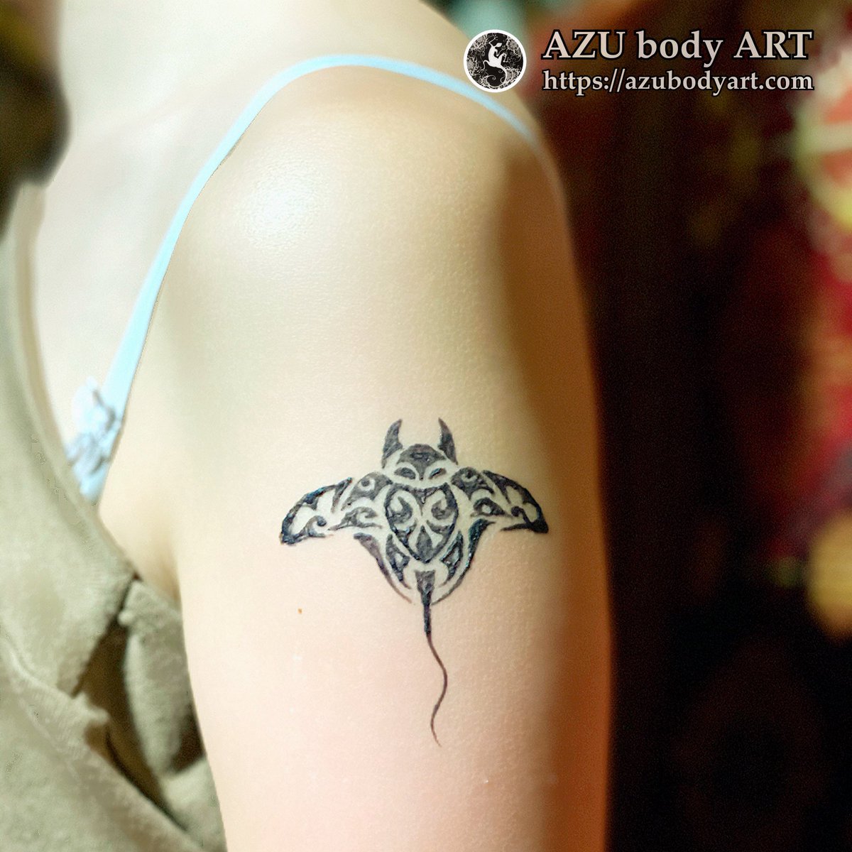 曼珠沙華 マンタ #Jagua #jaguatattoo #mehndi #henna #hennatattoo