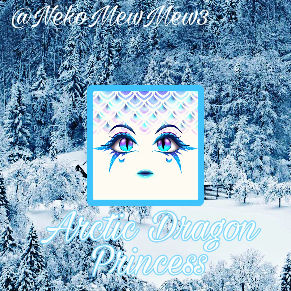 𝓝𝓮𝓴𝓸 𝓜𝓮𝔀𝓜𝓮𝔀 On Twitter Winter Dragon Face Arctic Dragon Princess Https T Co M8i76qbj0d Royalehigh Nightbarbie Kateka22 Cybernova Leahashe Https T Co Zuy6tpztxb - blue dragon face roblox