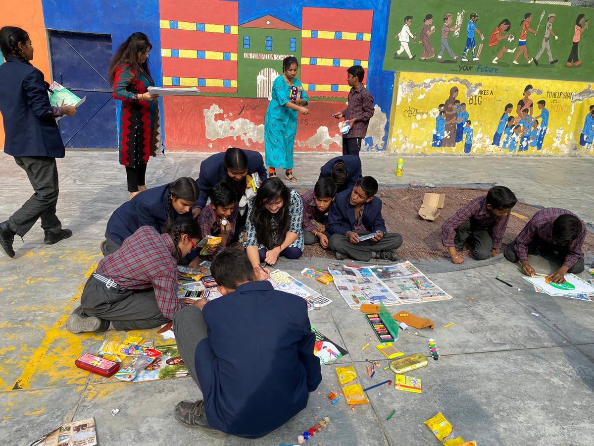 _OMFoundation's tweet photo. Glimpse of #drawingcompetition organised by Exl services Noida
#omfoundation #ngo #nonprofit #socialcause #csr #csrindia #csrnoida #draw #spreadingsmiles #spreadinghapiness #5minutecrafts #artandcraftforkids #artandcraft #waste #recycle #charity #donatenow #donateforacause https://t.co/51RQjR9z7D