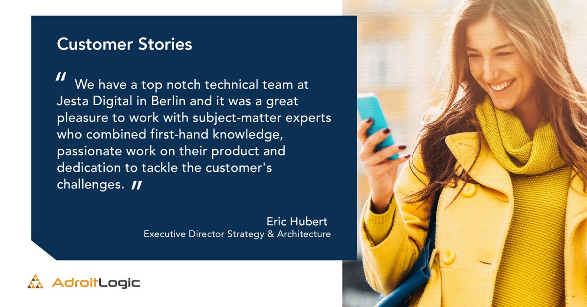 AdroitLogic's tweet photo. "The #UltraESB was able to demonstrate to the #Jesta #Digital #Technology team in #Berlin that its simplicity, #testability, extensibility and performance is made for a matching foundation." #EnterpriseIntegration
👉https://t.co/E8UVnlpp5c https://t.co/JdoC9dOEWA
