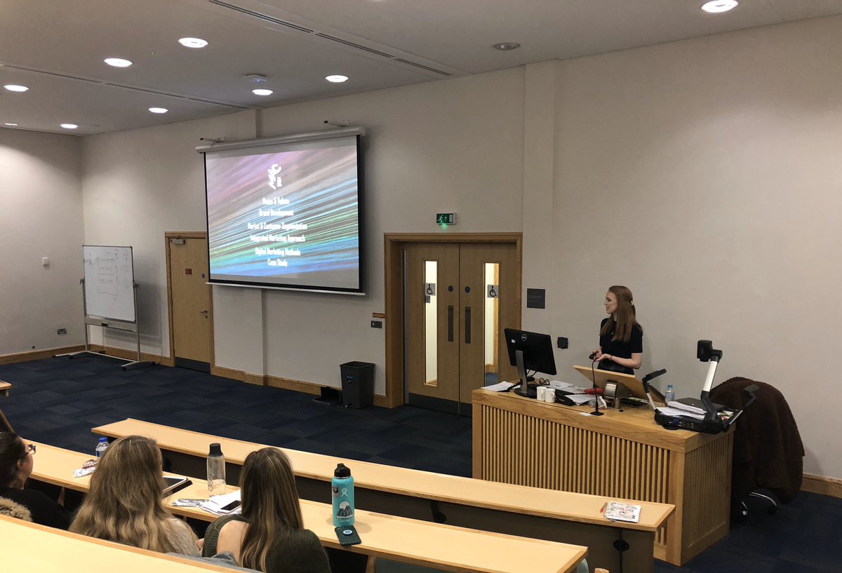 DrRmagee's tweet image. A MArketing MAster class from @TheMACBelfast @MelissaHenry for our @QUBManagement @QUBRiddelHall @QUBelfast MSc Management student! Most insightful and engaging demonstration of #brandmanagement #integratedmarketing #segmentationstrategy #DigitalMarketing #artsandculture