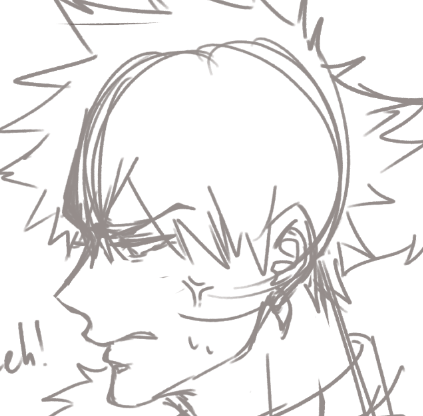 Drafts for all 12 pages are done! O 7O/ I'll be moving onto linearts tomorrow~