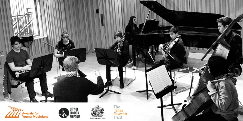 Our musicians have been mentoring aspiring musicians from AYM's Chamber Music course in preparation for their performance at The Voces8 Centre tonight! A wonderful collaboration with @AwardsAYM in partnership with <a href="/RoyalAcadMusic/">Royal Academy of Music</a> #openacademy with thanks to #EliasFawcettTrust