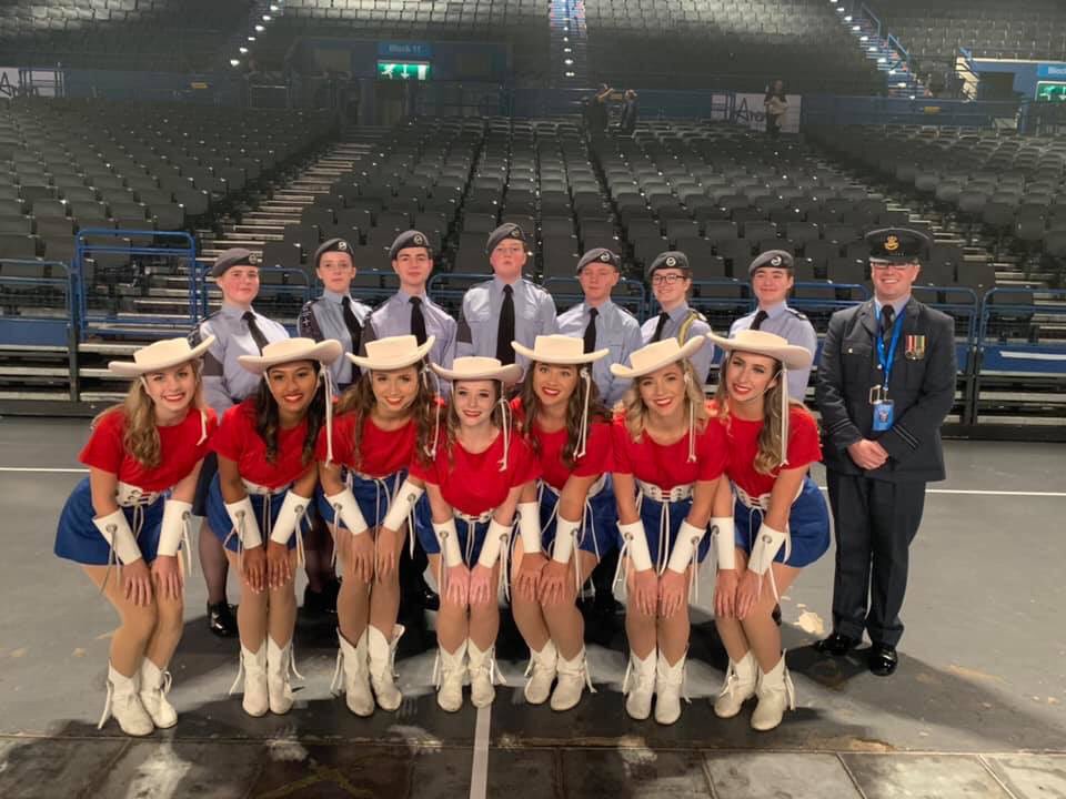 1206SqnATC's tweet photo. Where did that weekend go!? Well done everyone! All the cadets and staff looked amazing on the arena floor at the @BhamTattoo  @Wsc4Staffs @196Walsall @481_OC @1871atc @2379Sqn 165 Sqn @ComdtAC @KCRangerettes #greatweekend #aircadets https://t.co/zWMXGWkAKL