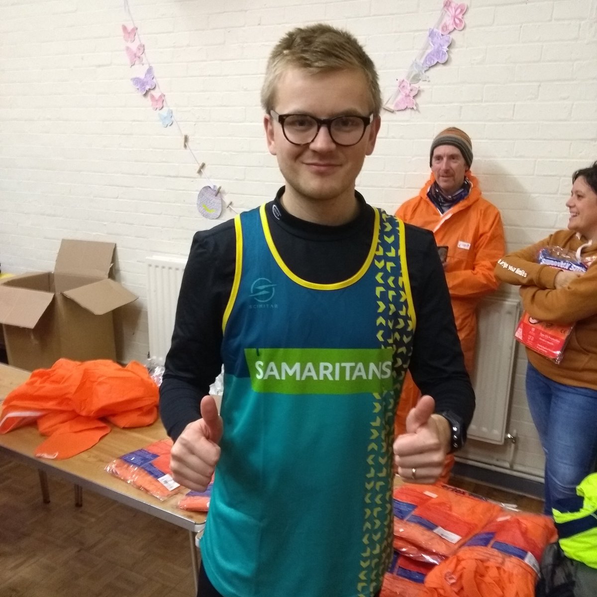 Huge congratulations and thank you to @danwilliams2410 who took on Escape from Meriden and not only ran 100k in 19.5 hours, but also raised an awesome £773 as part of #TeamSamaritans