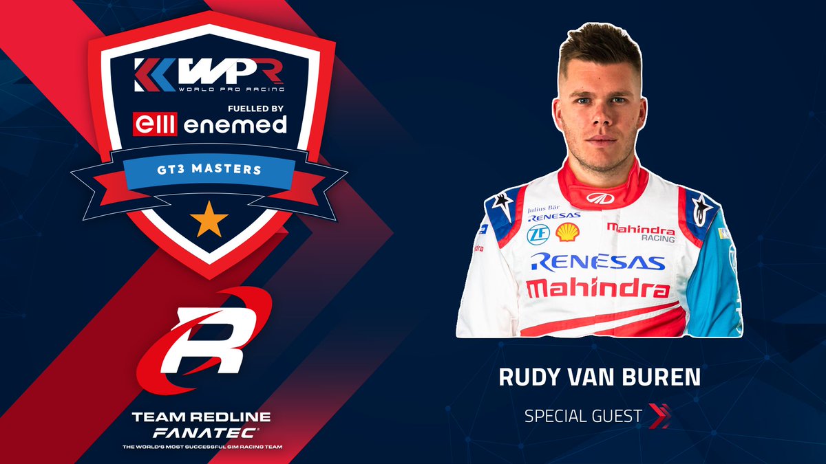 WorldProRacing's tweet image. As announced yesterday during our live show, we are proud to have @RvBuren as a special guest in the 5th round of the GT3 Masters Fuelled by @EnemedMalta at Zandvoort on Saturday!