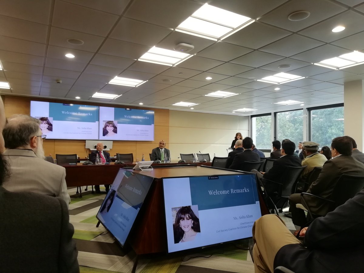 SyedMAbubakar's tweet photo. Thank you @cscccpak for organising #ClimateChangeConclave. It was a learning hike to hear the views of @Illango_WB @aisha4climate @aminattock &amp; other experts on #environment &amp; how #Pakistan can seize the opportunity of promoting sustainable development whilst staying below 1.5°C. https://t.co/d2qUAS59Yy