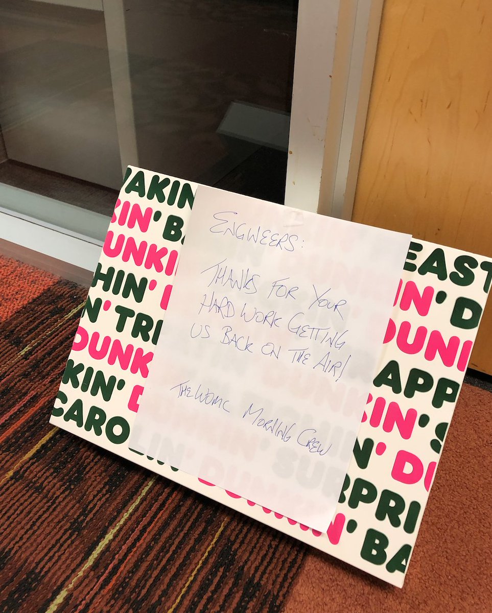 1043WOMC's tweet image. Stephen and JoAnne blew the entire radio station off the air yesterday with a hair dryer.  What’s your biggest #workfail?