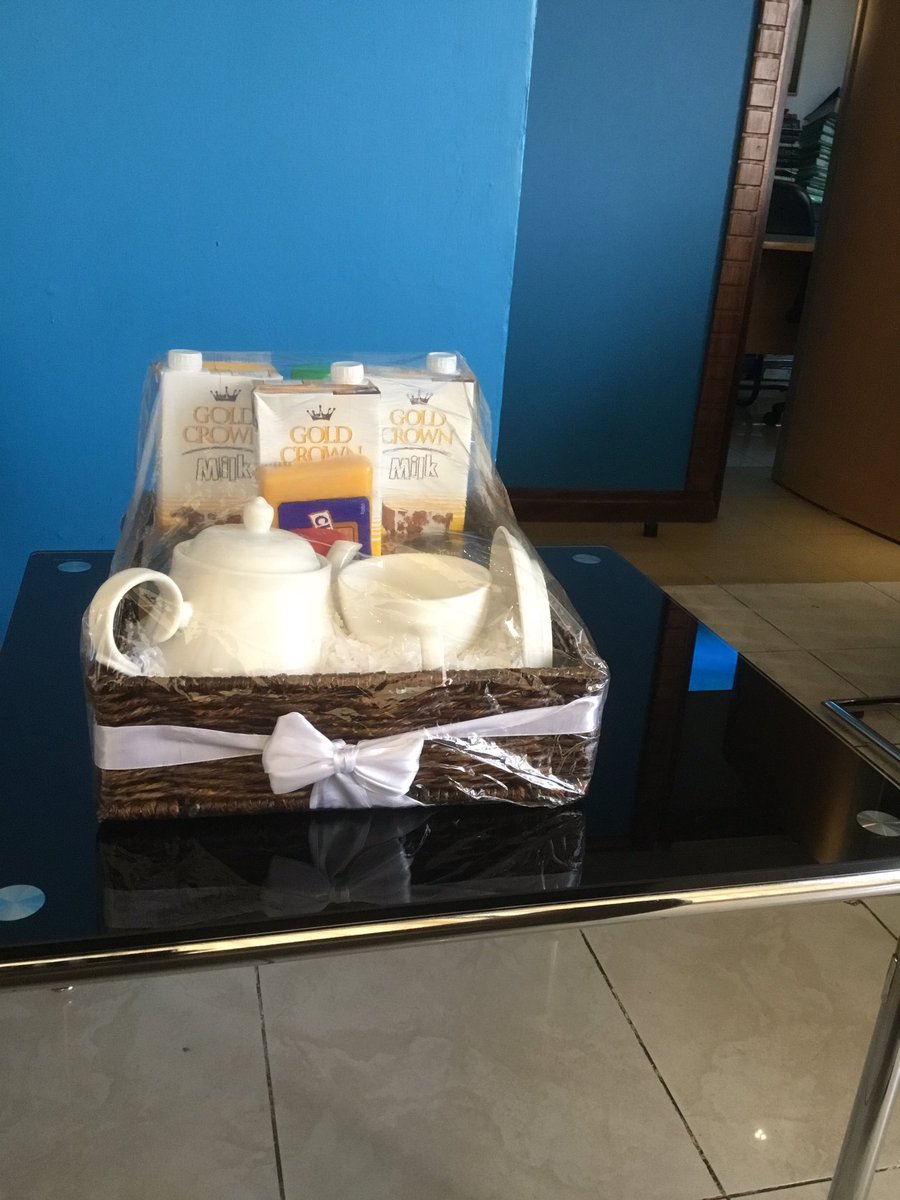 Thank you <a href="/newkcckenya/">New KCC Kenya</a> for the gift hamper .. You know i only drink fresh KCC Crown milk, but in most supermarkets in my Karen neighourhood, most times are out of stock &amp; if in stock the fridge where kept have milk poured .. Is someone sabotaging you or your employees are lazy?