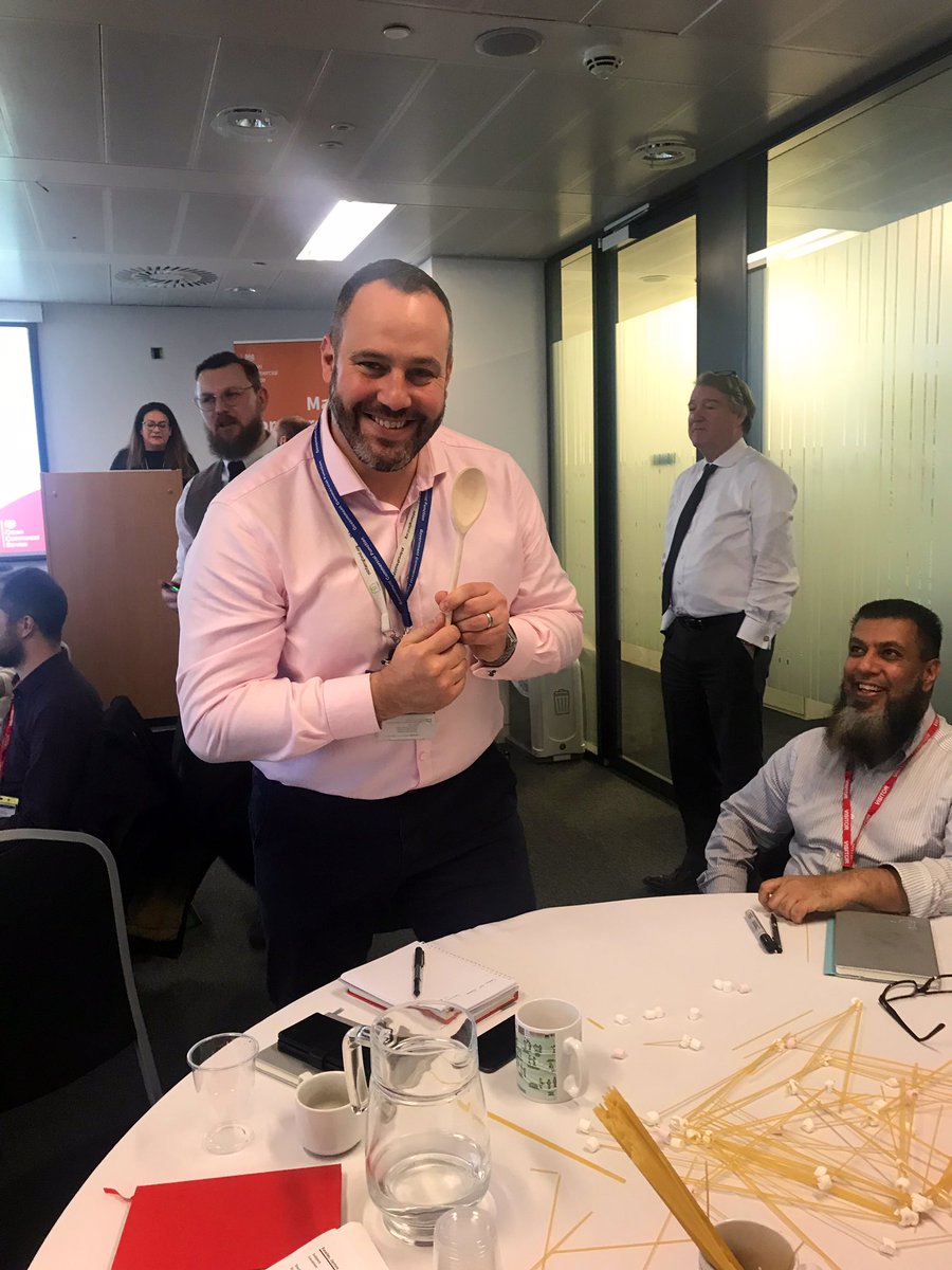 Who knew spaghetti and marshmallow tower building could be so fun? Congrats to the winning team at 67cm high - wooden spoon for the losers! #teambuilding #buyingdigitalcommunity #procurement #buyer #technology