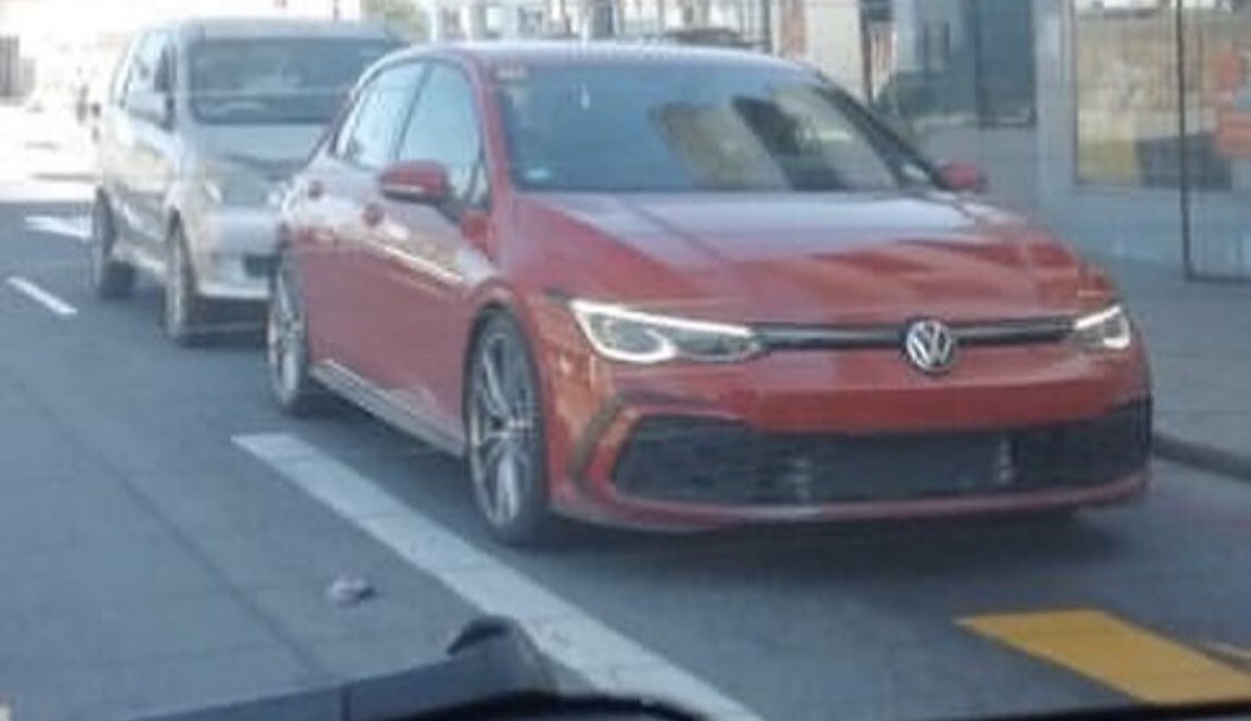calebjschroeter's tweet image. Could this be the Golf 8 R? Spotted in Uitenhage! #Golf