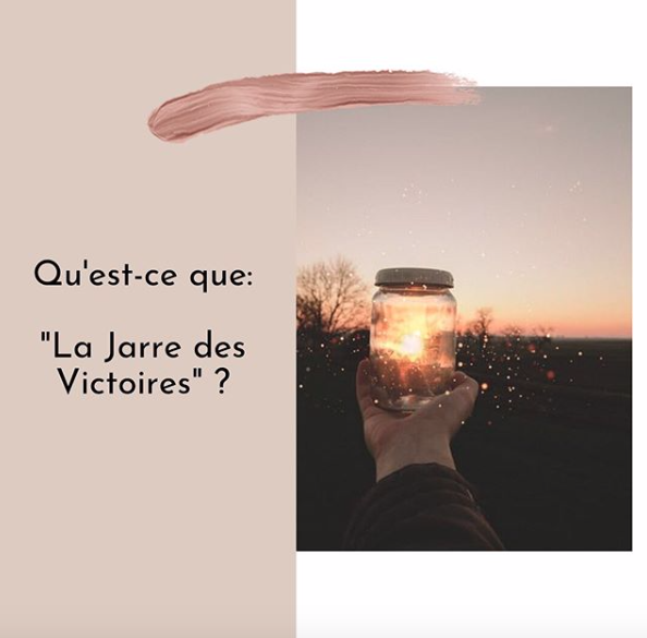 ClaaudiaMeloni's tweet photo. La jarre des victoires est un petit récipient qu’on utilise pour matérialiser nos victoires dans un domaine précis. 
Pour vous donner mon exemple, j’avais un vase dans lequel je mettais une petite balle à chaque fois que je réussissait à ne pas manger... https://t.co/UZXGZ9BKmu https://t.co/n5PdZU9Ega
