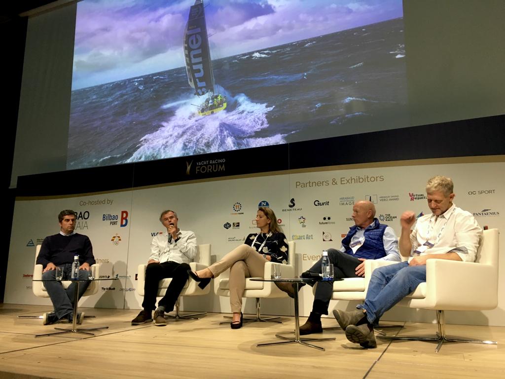 💘Mariage d'amour ou de raison ? Le rapprochement entre <a href="/ImocaGS/">IMOCAGlobeSeries</a> et 
<a href="/theoceanraceFR/">The Ocean Race FR 🇫🇷</a> est questionné sur la scène du #YRF2019. "Qu'on soit coureur, designer, boatbuilder, on a tous envie d'être impliqué dans un projet Imoca", résume Jason Carrington, constructeur d'Hugo Boss.