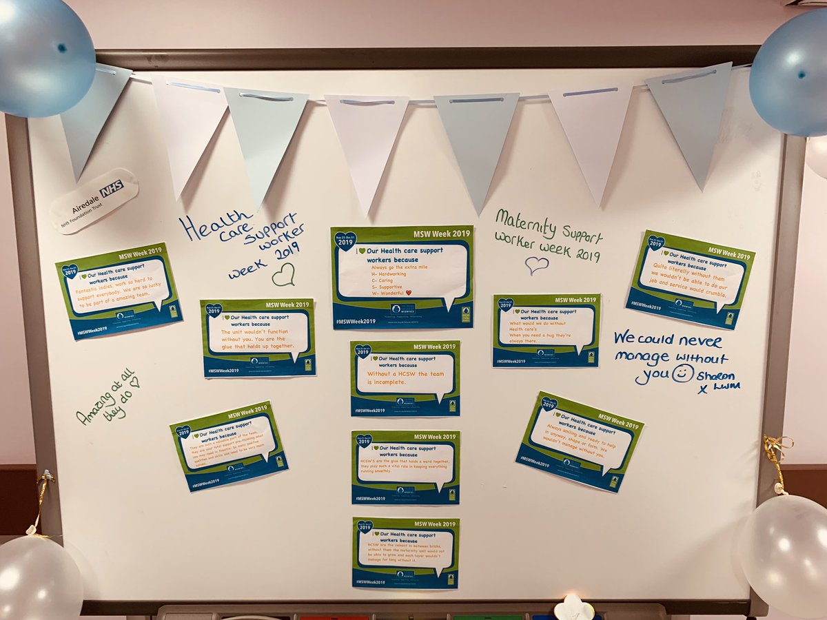 SayerGemma's tweet photo. #MSWWeek2019 we are so lucky at @AGH_maternity @AiredaleNHSFT https://t.co/IvALZBSyA3
