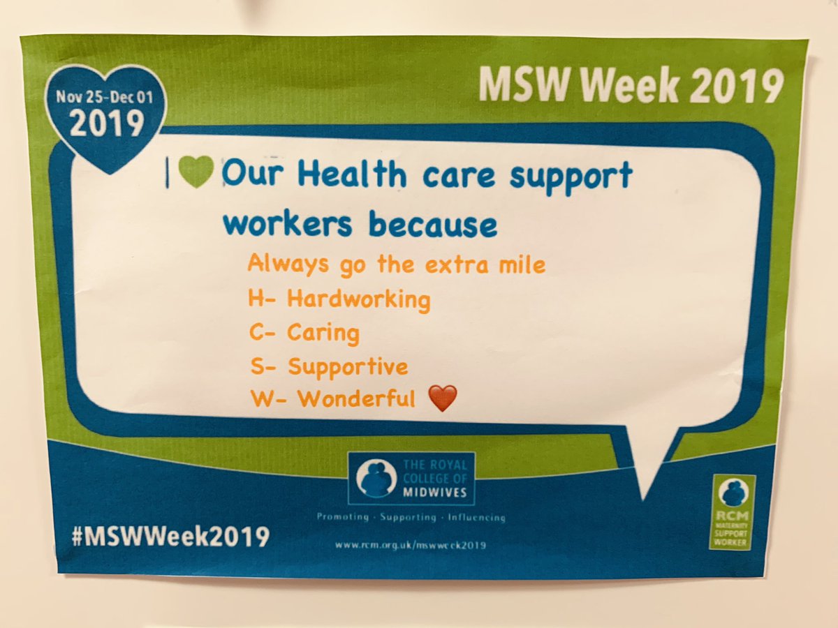 SayerGemma's tweet photo. #MSWWeek2019 we are so lucky at @AGH_maternity @AiredaleNHSFT https://t.co/IvALZBSyA3