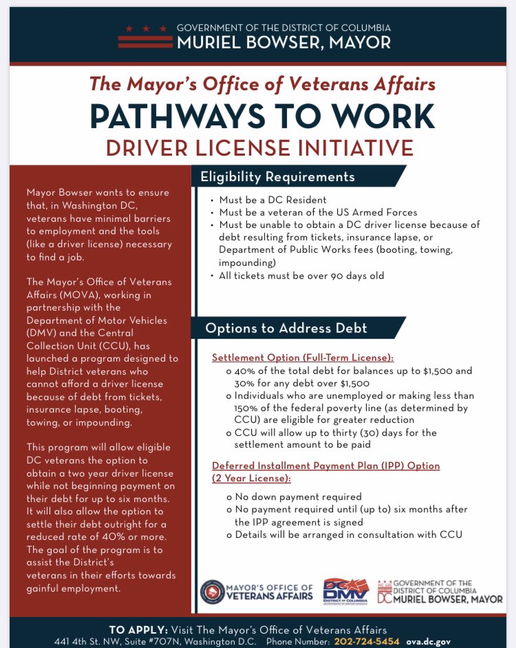 Veterans don’t forget to stop by our offices and register for the following #pathways programs. Information located on flyers. #veterans #vetsride #capitalbikeshare #pathwaystowork