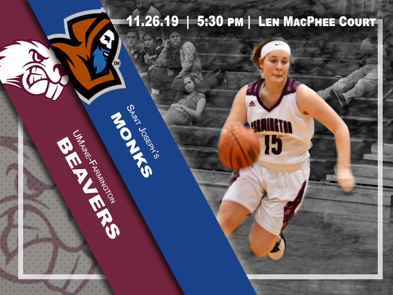 UMFathletics's tweet photo. Beaver's Gameday! @UMFwomenshoops &amp; @umfmensbball hosts @SJCmonks tonight on Len MacPhee Court. Women tip-off at 5:30, Men at 7:30. #gobeavs #wearefarmington #webleedmaroon

https://t.co/8ExGjXoPQW https://t.co/EnOnaQVkUU