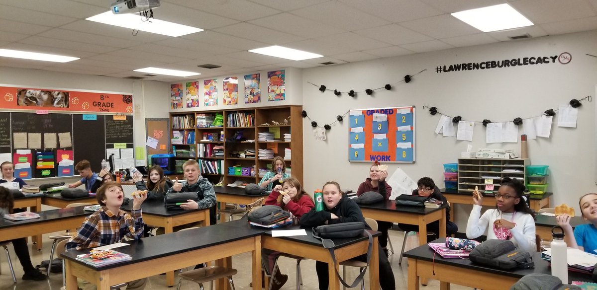 204GMS's tweet photo. @GreendaleLCSC 7th graders made butter and ate it on toast! #LawrenceburgLegacy #physicalscience https://t.co/Tp9oLtgNam