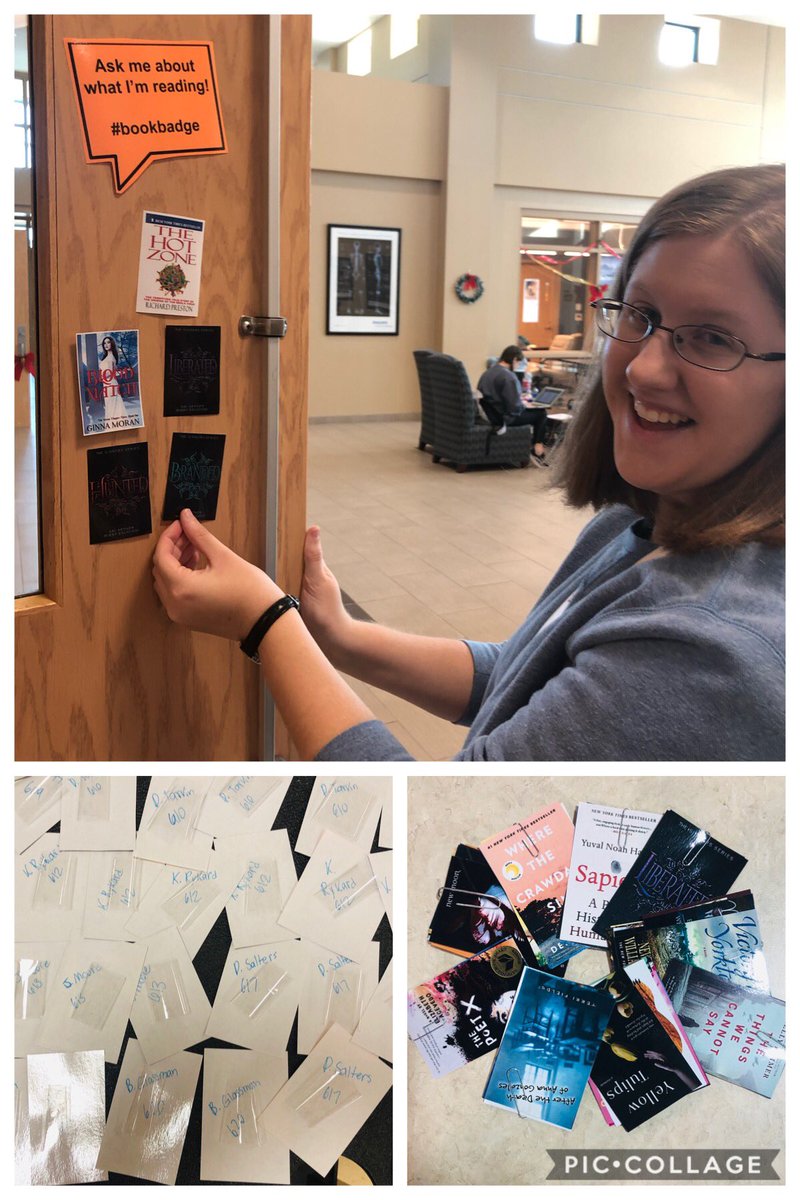 adinawilson's tweet photo. #bookbadge day! 📚🎧🙌#buildyourstack @WKHS_LC #lex1literacy @CarolinaMills98 https://t.co/H0z9eaqmXP