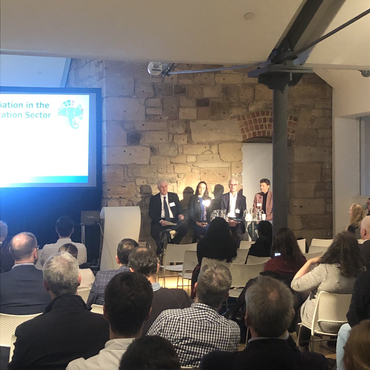 TheEAUC's tweet image. Reducing aviation in the tertiary education sector! An important and controversial topic addressed by #EAUCS2019 panel formed by Claire Booth @UniversityLeeds @DaveGormanUoE, @JakeBroadhurst and Rachel Howell @EdinburghUni