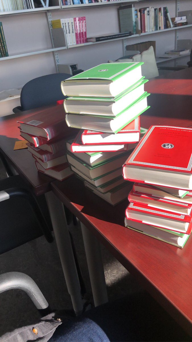 JazzDemetrioff's tweet photo. Time to look for some malaria and some snakes. #loebclassicallibrary #classics #research #graduatestudent https://t.co/4PH4ASPN8Q