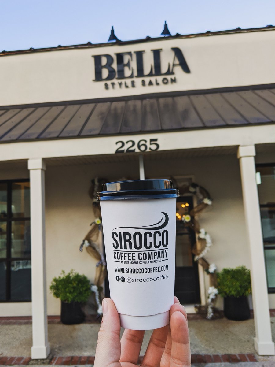 @siroccocoffee will be parked at Bella Style Salon in @OldeTowneMainSt this week! Check our FB or IG for days and times ☕️✨ #slidellla #northshorela #localcoffee #shopleauxcal