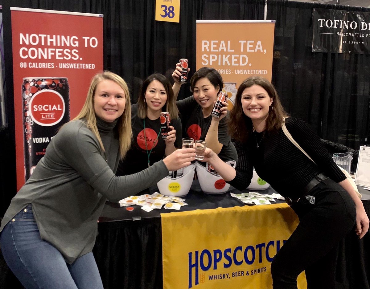 Cheers to another successful activation w/ <a href="/SoCIALLITEVodka/">Social Lite Vodka</a> at the SOLD OUT #HopscotchFest2019! 🎉🍓🍍