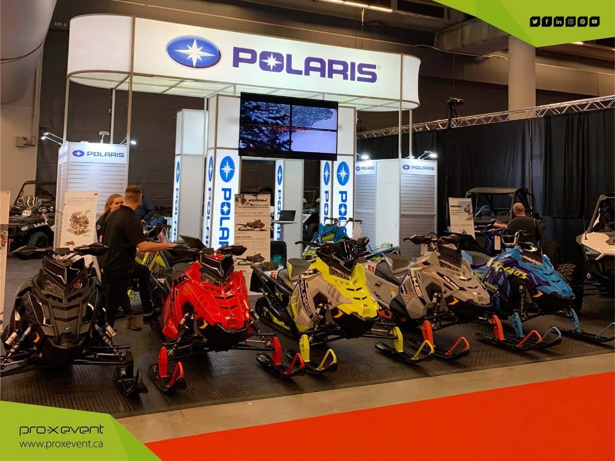 Pro-X Event (@proxevent) on Twitter photo Check out our latest activation! <a href="/PolarisORV/">Polaris Off-Road</a>. Montreal Snowmobile Show. #tradeshow #events #Montreal. proxevent.ca Check out our latest activation! <a href="/PolarisORV/">Polaris Off-Road</a>. Montreal Snowmobile Show. #tradeshow #events #Montreal. proxevent.ca