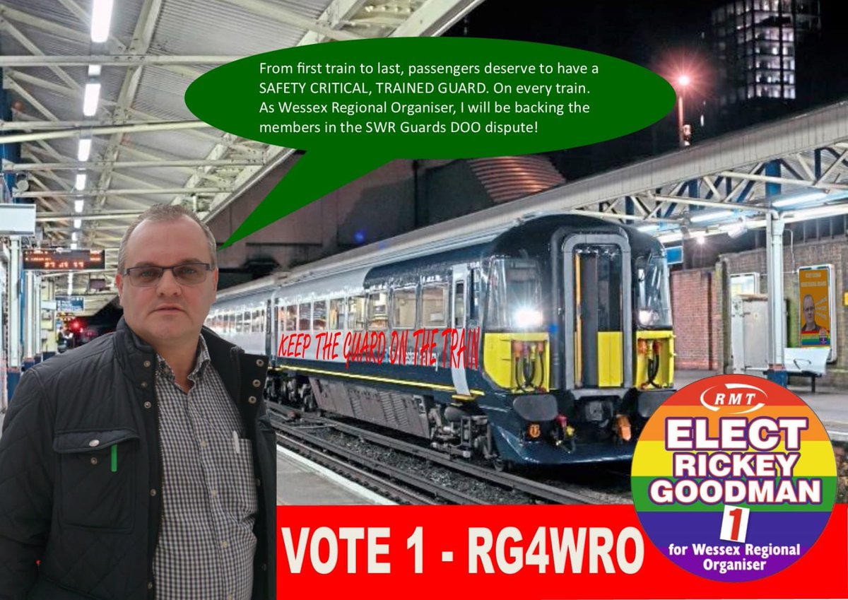 RickeyGoodman4RMTWessex Regional Organiser tweet media