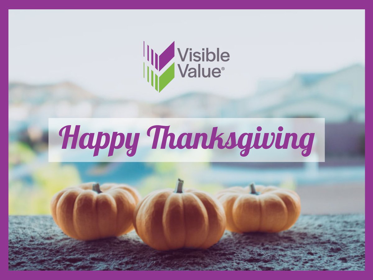 VisibleValue's tweet photo. #Thanksgiving would not be complete without thanking the people who make what we do so special. So, thank you to all of our clients, team members, families, friends, our community and beyond. 

Have a very Happy Thanksgiving!

#grateful #family #friends #thankful https://t.co/j2guASaGpl