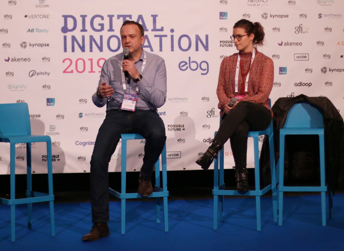 ebg's tweet photo. #Agilité (à l'échelle), et si les métiers s'impliquaient !
Charlotte Garaud et @stephmessika @KynapseDigital et Yann Guichaoua, Coach Agile - I-Bp
#Digitalinno2019 #EBG https://t.co/ubmpHdowJp