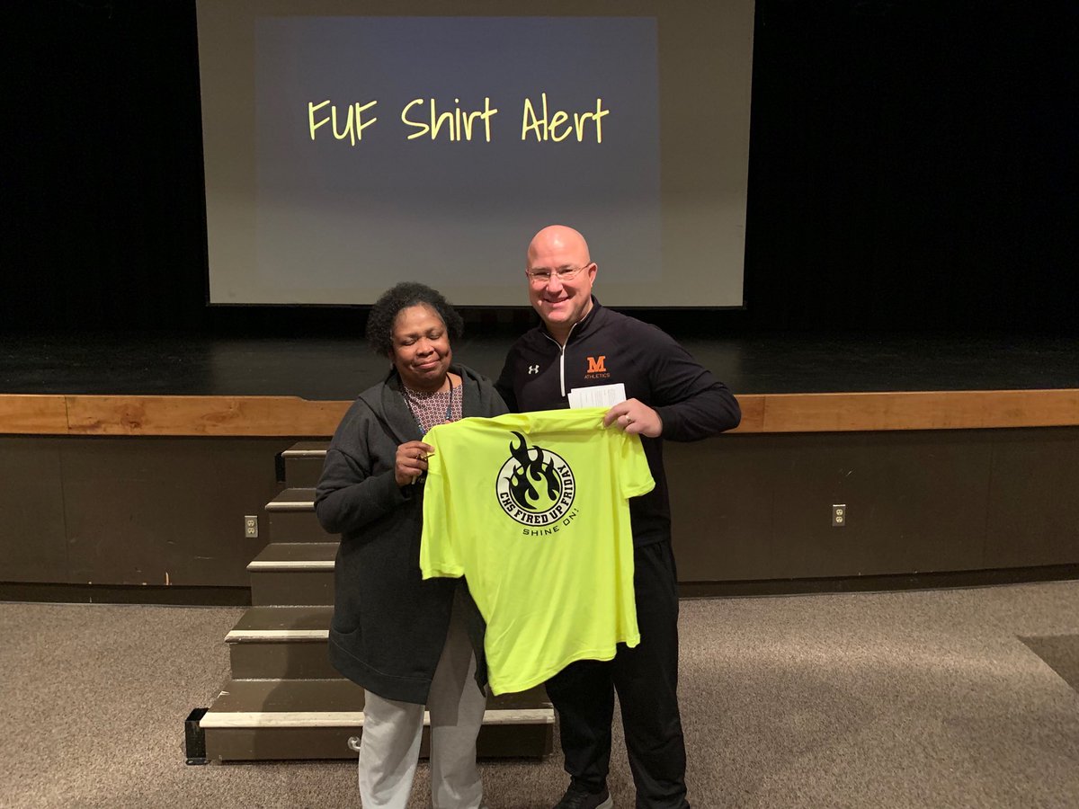 Author_CoachF's tweet photo. Thank You Middletown High School for starting your Fired Up Friday Campaign! Today was AMAZING!!! Excited to watch you keep building and growing your culture! #YouWereMadeGood #ServantLeadership #BuildAroundYourStars https://t.co/KGM3d6cmqM