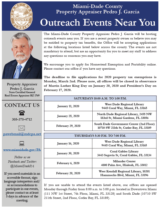 Miami Dade County Property Tax Appraiser Property Walls