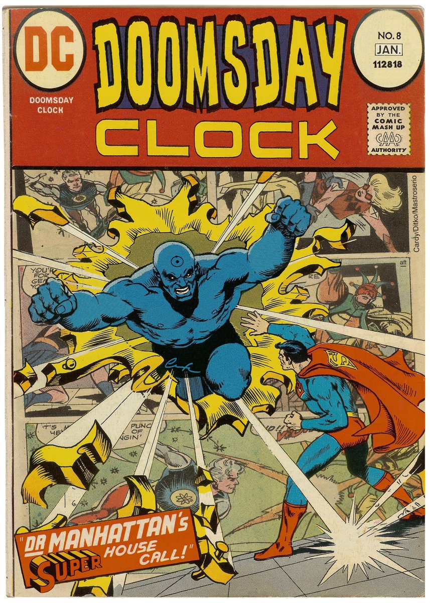 ChuckBrouilette's tweet photo. #forThoseKeepingScore but not minding the calendar .. #DamonLindelof’s #Watchmen series @hbo ends December 15th but @geoffjohns #getsTheLastWord when #theFinalIssue of #DoomsdayClock is released #3DaysLater @DCComics https://t.co/LiqwNctu0I
