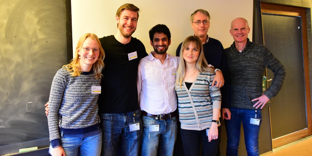 NWO_Science's tweet photo. #physics | Say Cheese! The 'NIZO group' is also a winner. They have developed a model to simulate how crystals of tyrosine grow in cheese. This was very quantitatively. #PWI19 #NWO https://t.co/hdmPncBWDB