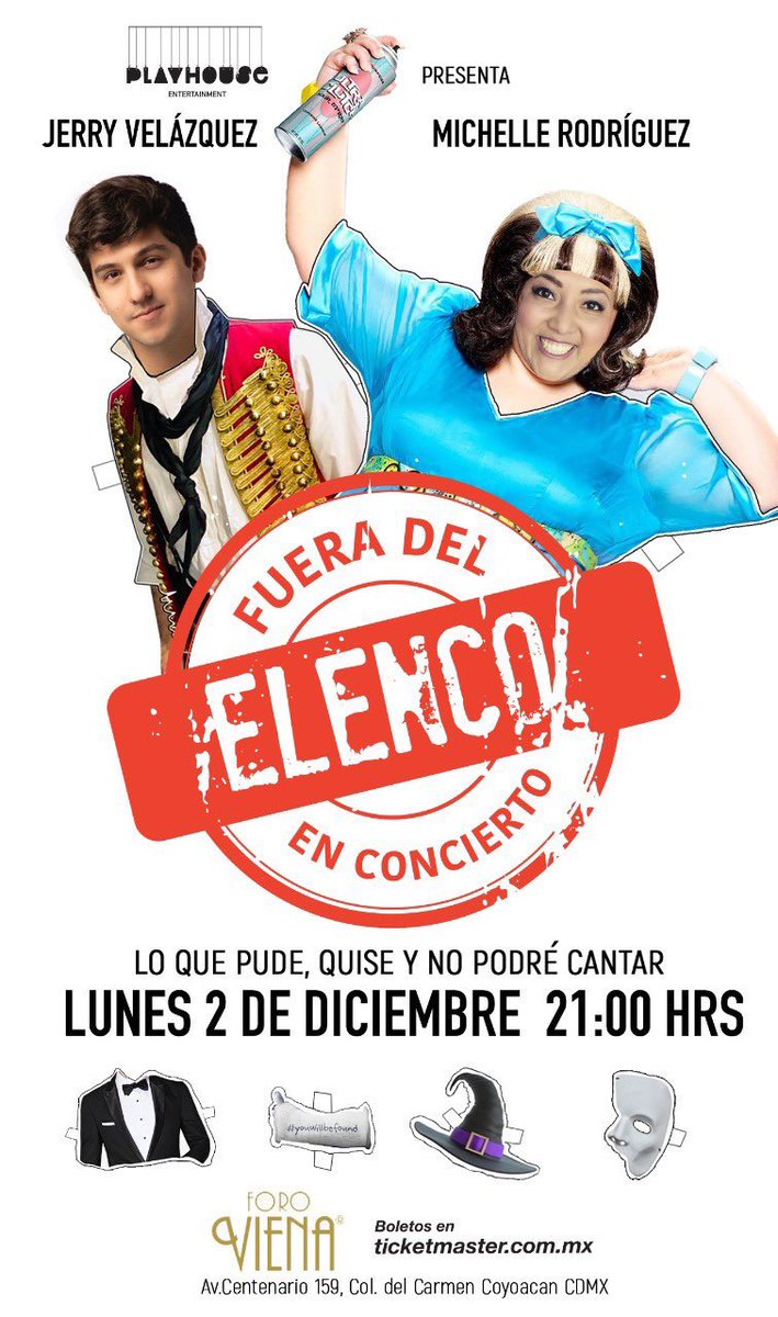 Ya quedan pocos boletos para ver a <a href="/michihart/">Michelle Rodriguez</a> y a <a href="/jerryvelazquez/">Jerry Velázquez</a> !!!!!