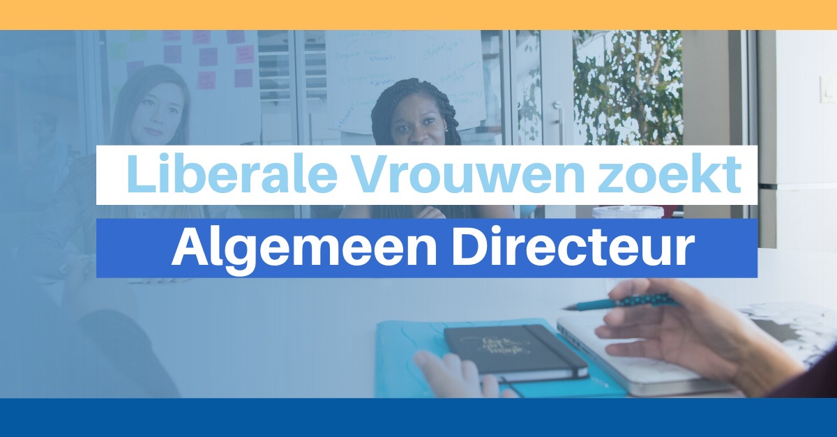VrouwenVrij's tweet image. Liberale Vrouwen zkt. Algemeen Directeur (m/v/x). Solliciteren maar! 

Meer info? ➡️facebook.com/job_opening/42…

#meervrijheidmeervrouw