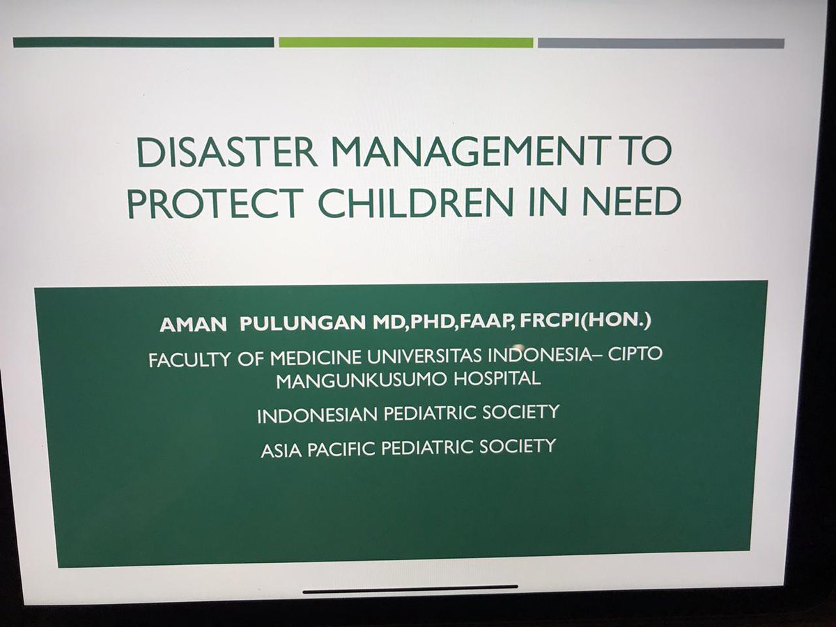 Asiapacific_Ped's tweet photo. Forced displacement isolates children and adolescents from their community networks which provide safety and care. Dr. Aman Pulungan as President of APPA was attended the workshop and spoke about Disaster Management to Protect Children in Need.
#ipasupportdisplacedchildren https://t.co/ShzZzrrCEQ