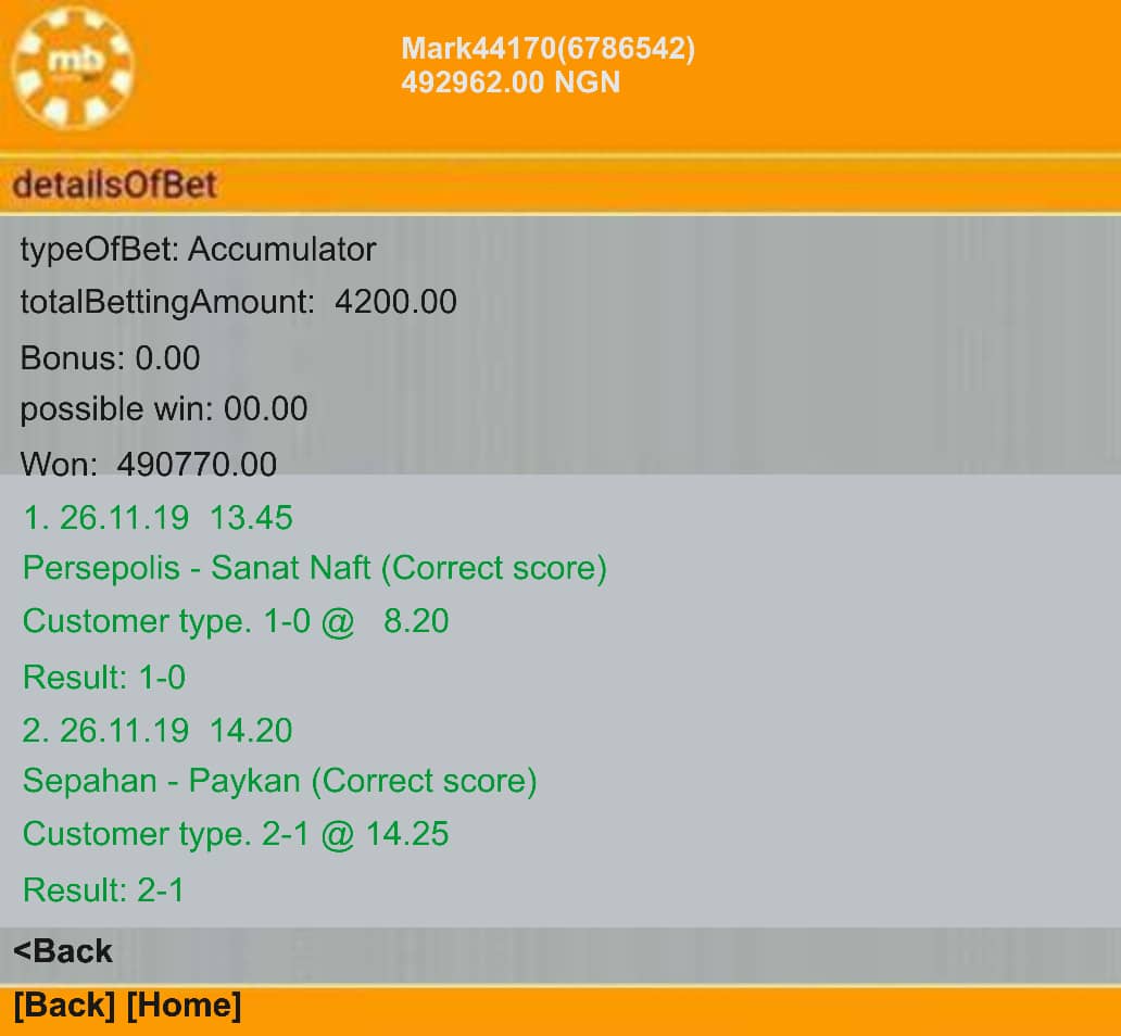 MarcelWisdom's tweet photo. Nice Game indeed . I won just like the other subscribers from your fixed matches @FOOTBALLFIXODD . You never seize to keep making me smile from my wins.
#neymar #ronaldinho #WhatsApp #FUTABullies #Mbappe #TachaOurPride #2babaliveperformance #murder #mavin #NaDem #notinmylagos https://t.co/f7Yq4kcsJL
