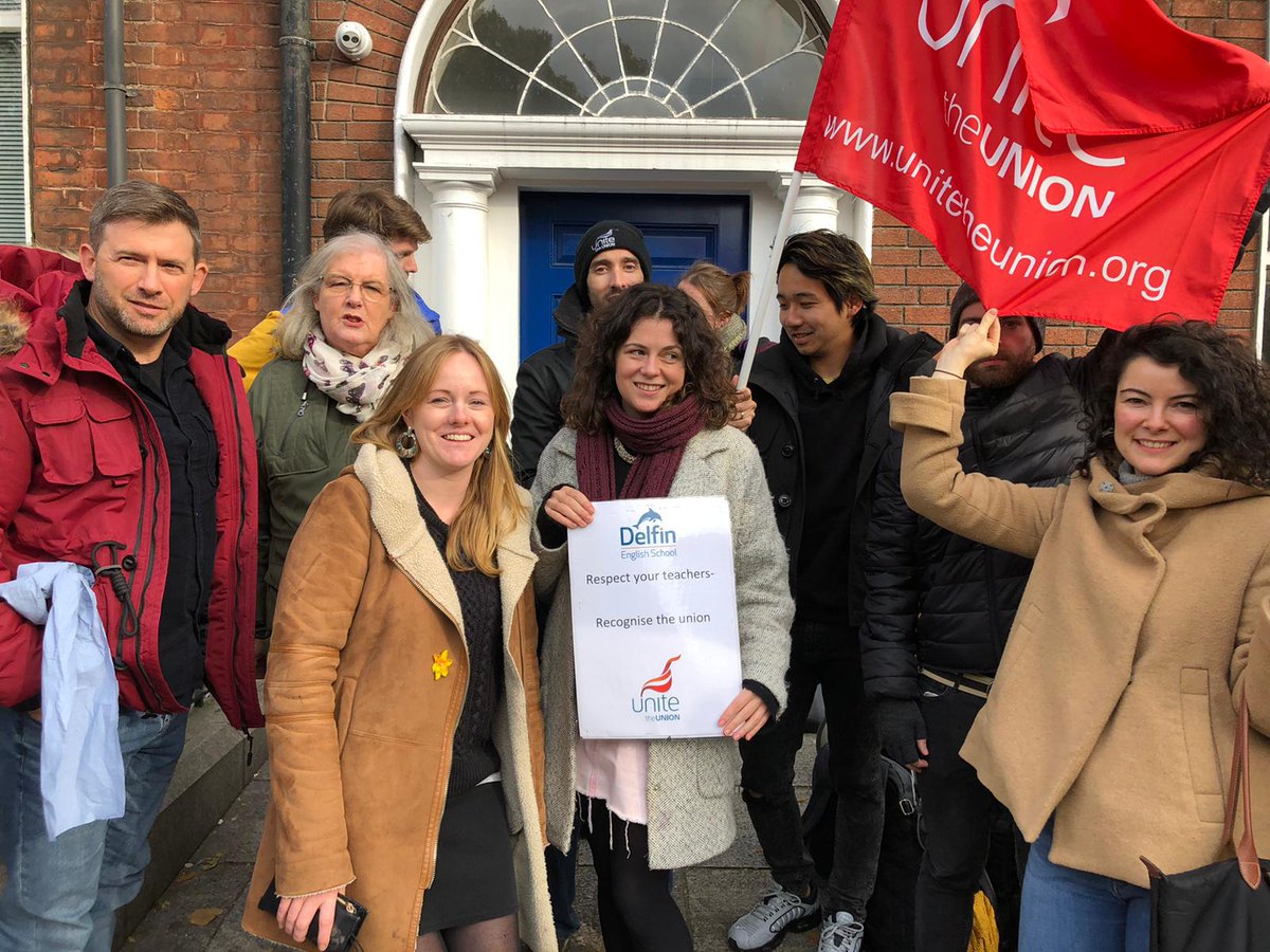 #IBAT had a one-hour stoppage yesterday with another on Friday. They're a much bigger school then #Delfin, much harder to organise so huge congratulations to them.