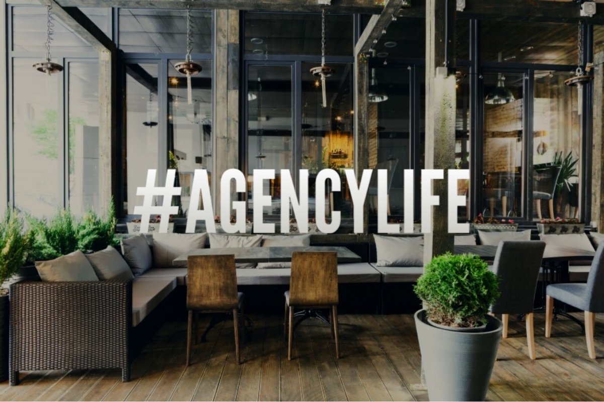 There’s something electric about working at an agency during the holidays! #agencylife